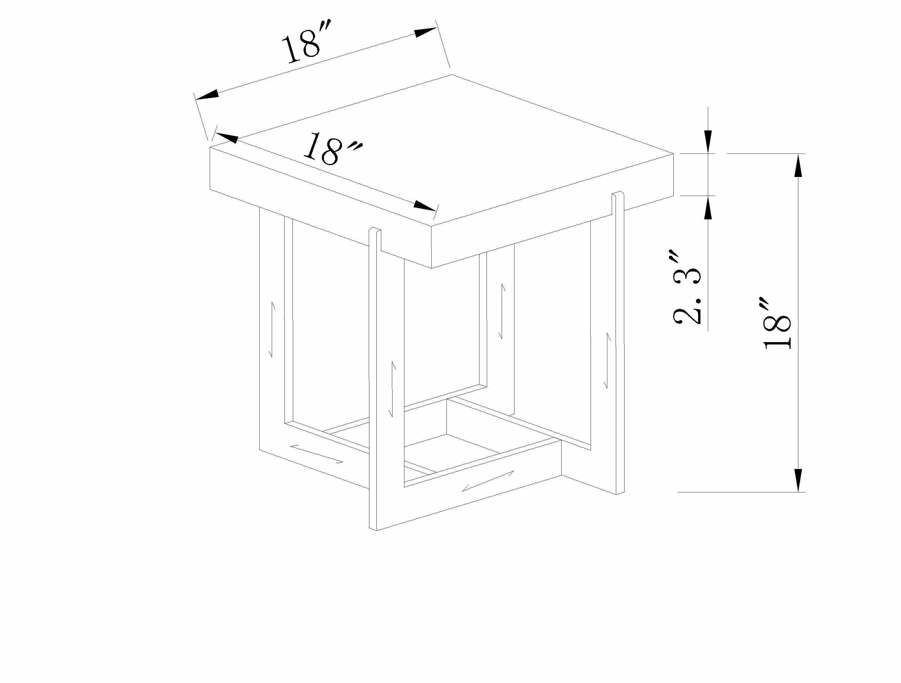The Chevry End Table