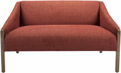 Chic Burnt Orange Sofa