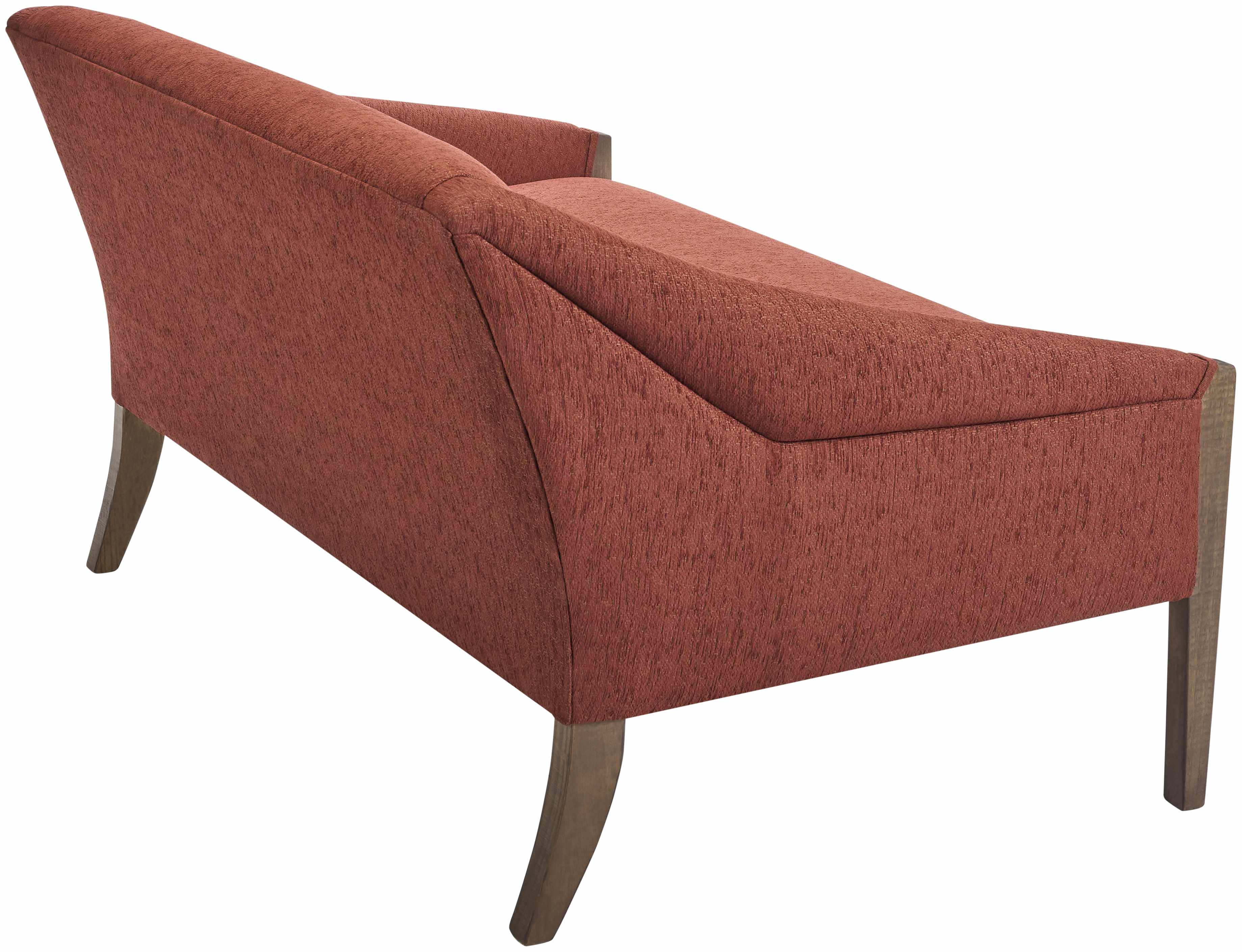 Chic Burnt Orange Sofa