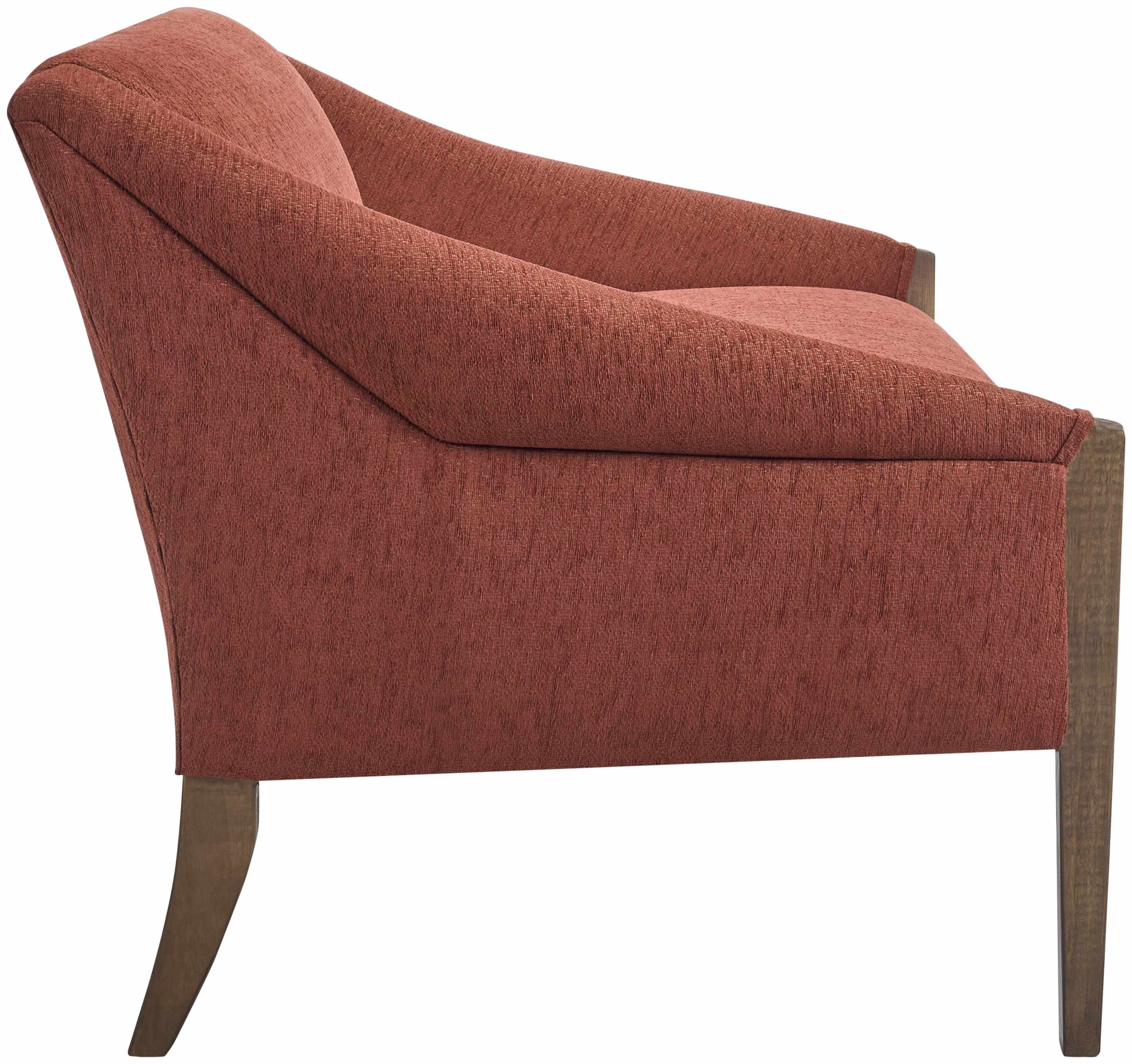 Chic Burnt Orange Sofa