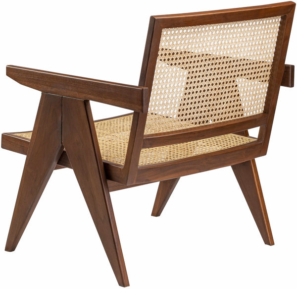 Kai Rattan & Wood Accent Chair