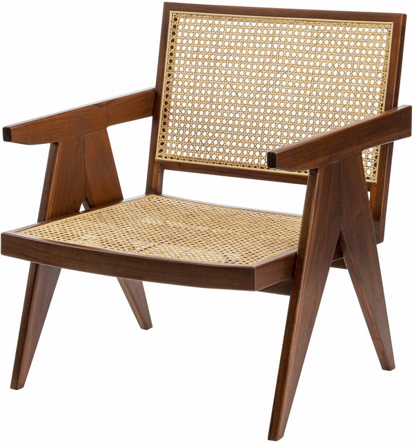 Kai Rattan & Wood Accent Chair