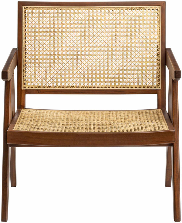 Kai Rattan & Wood Accent Chair