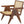 Kai Rattan & Wood Accent Chair