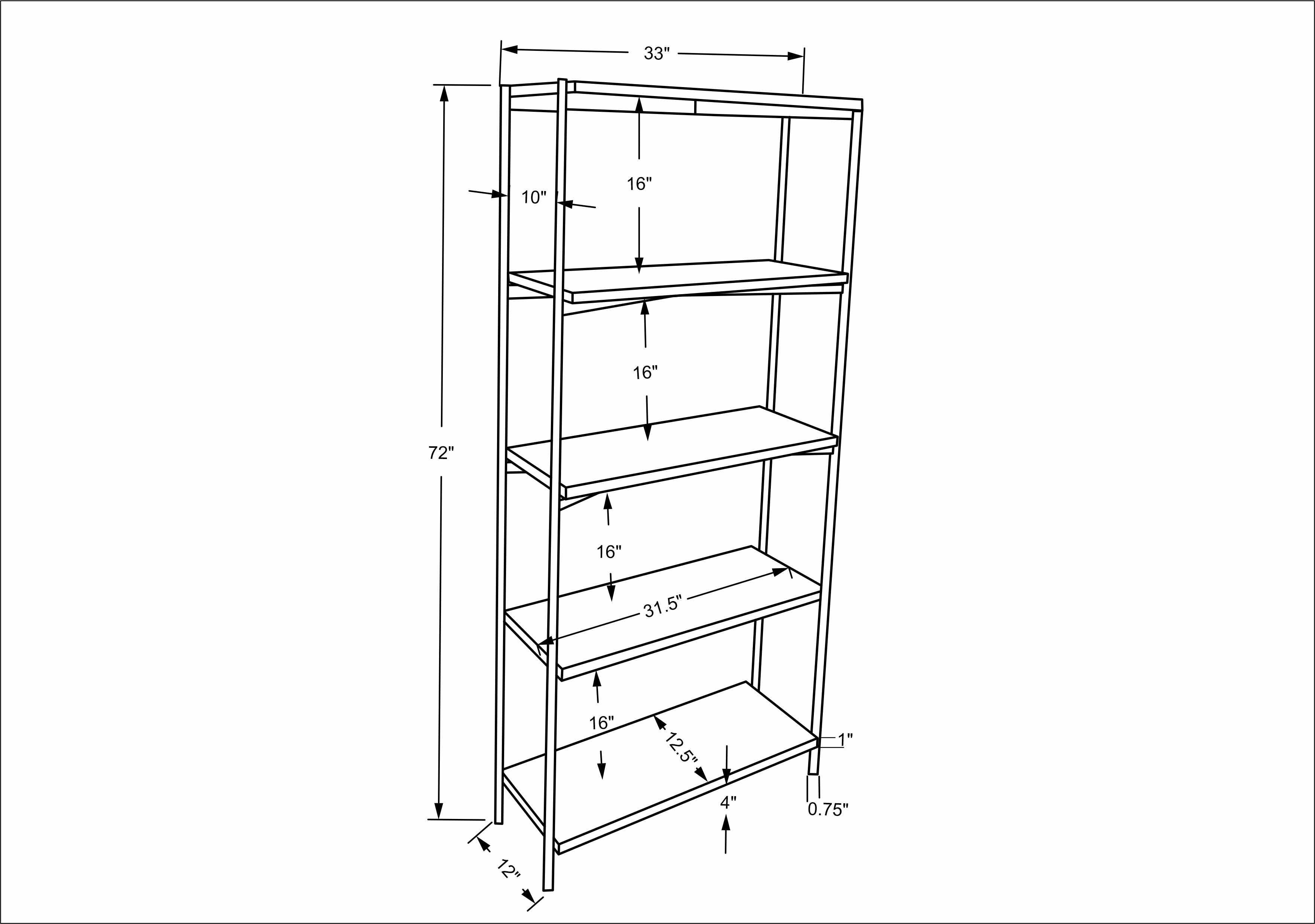 The Hardin Bookcase