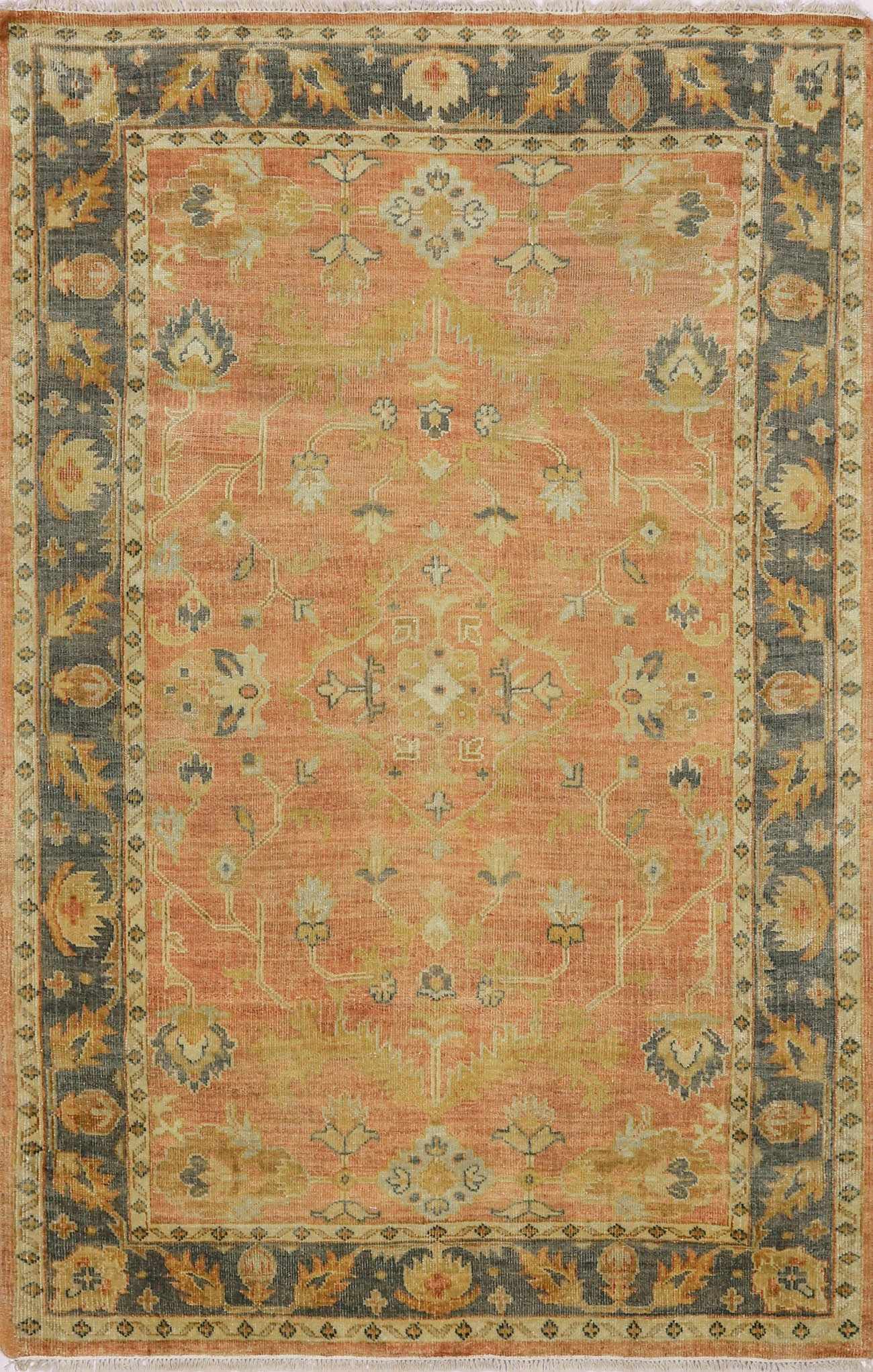 Hicksville Traditional Hand Knotted Wool Rug