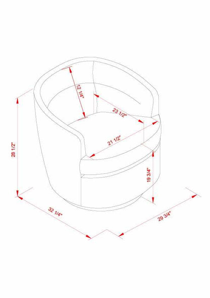 The Cami Swivel Chair