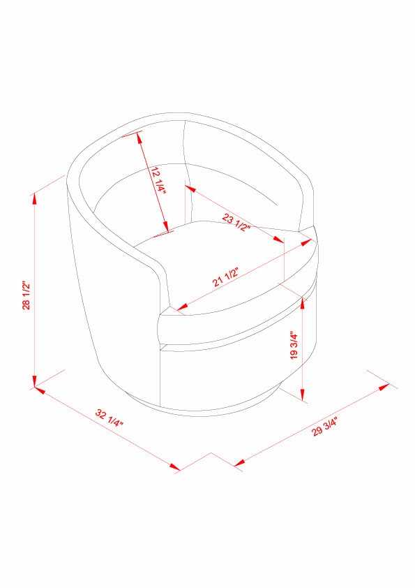 The Cami Swivel Chair