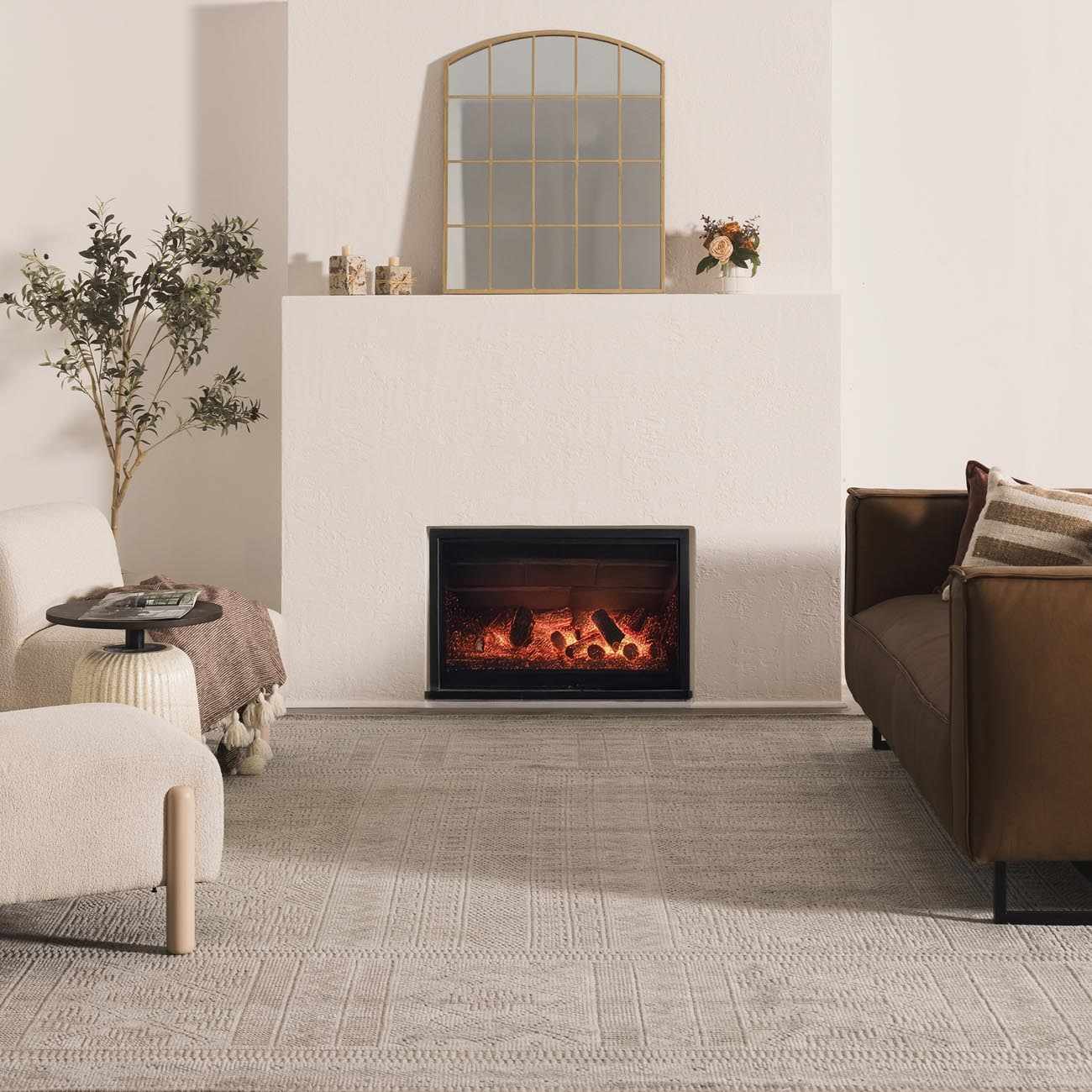 The Westcott Faux Silk Rug