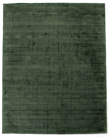 Sadzi Hand Carved Rug - Juniper Green