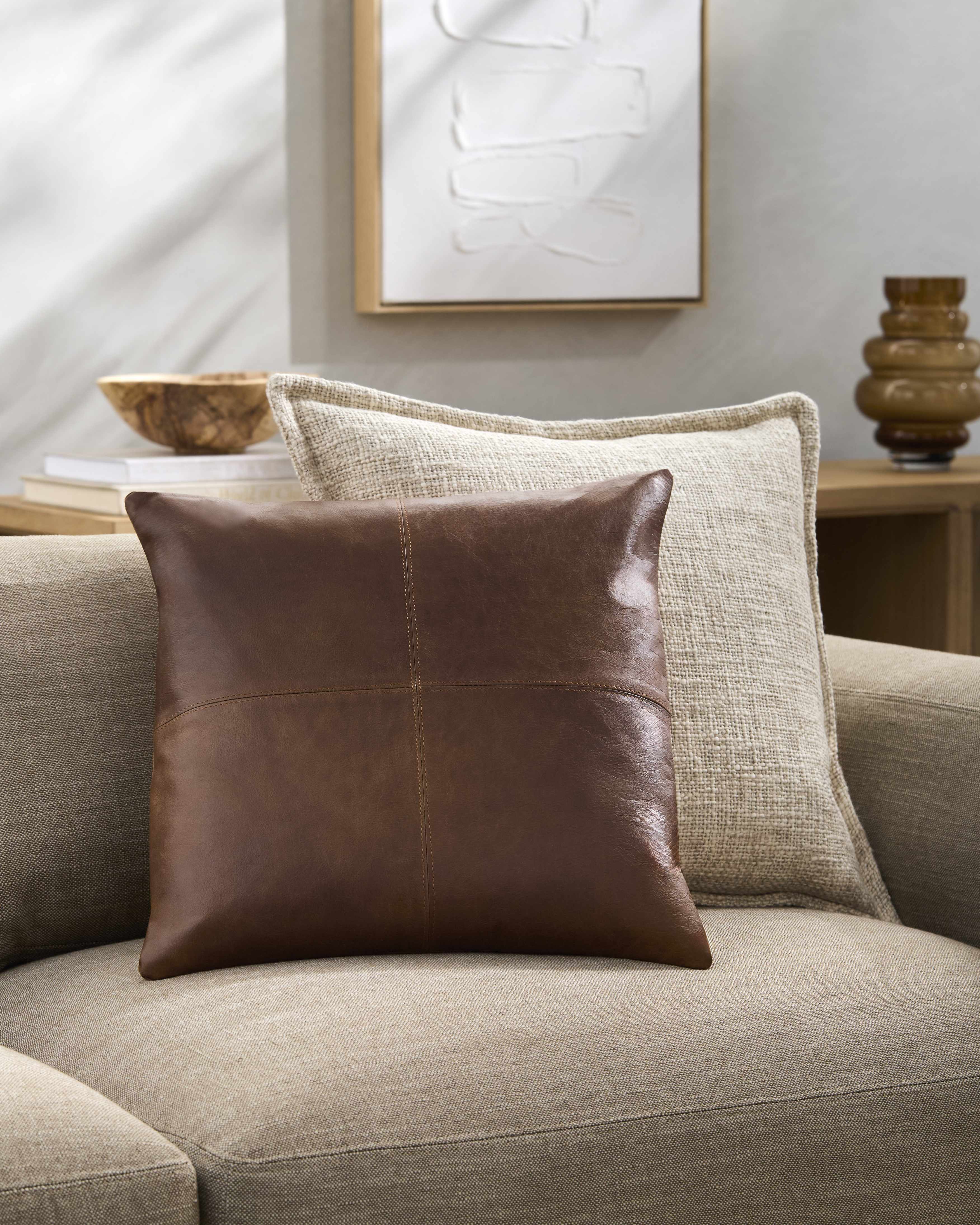 The Glacier Throw Pillow