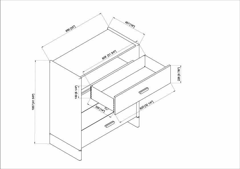 The Caelum Dresser