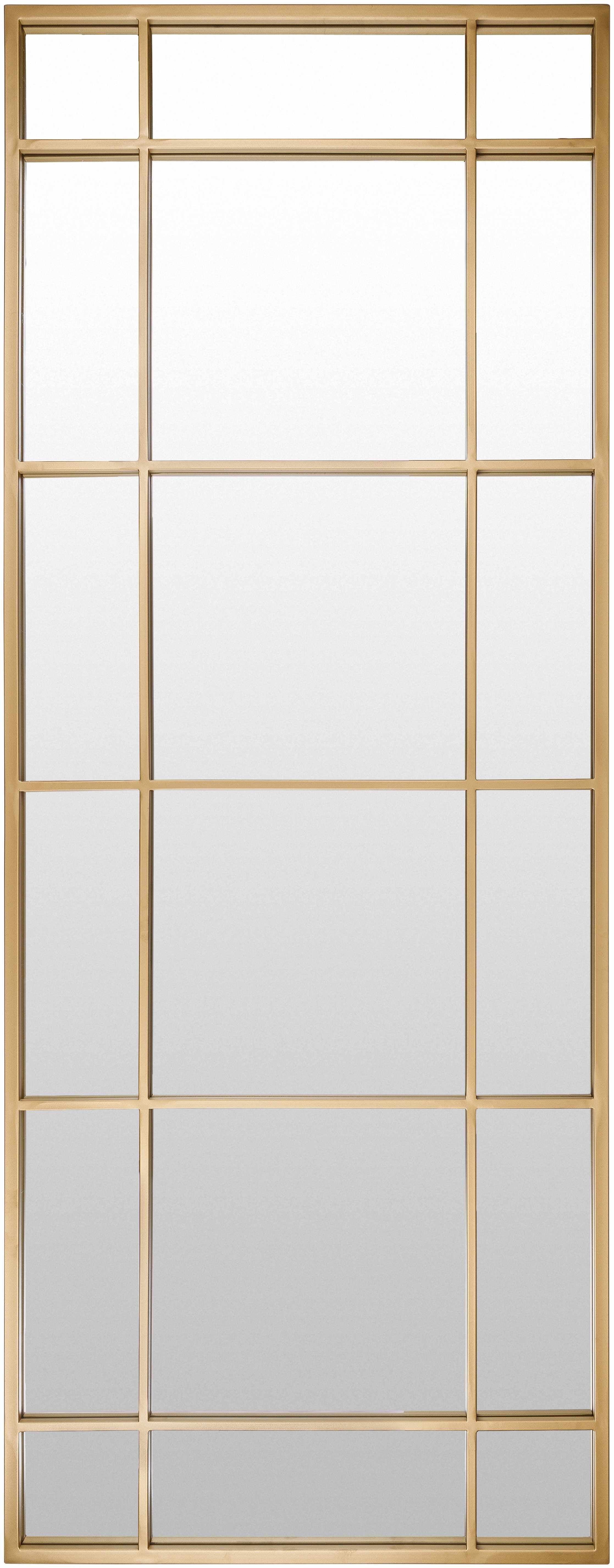 Luxurious Full-Length Gold Mirror
