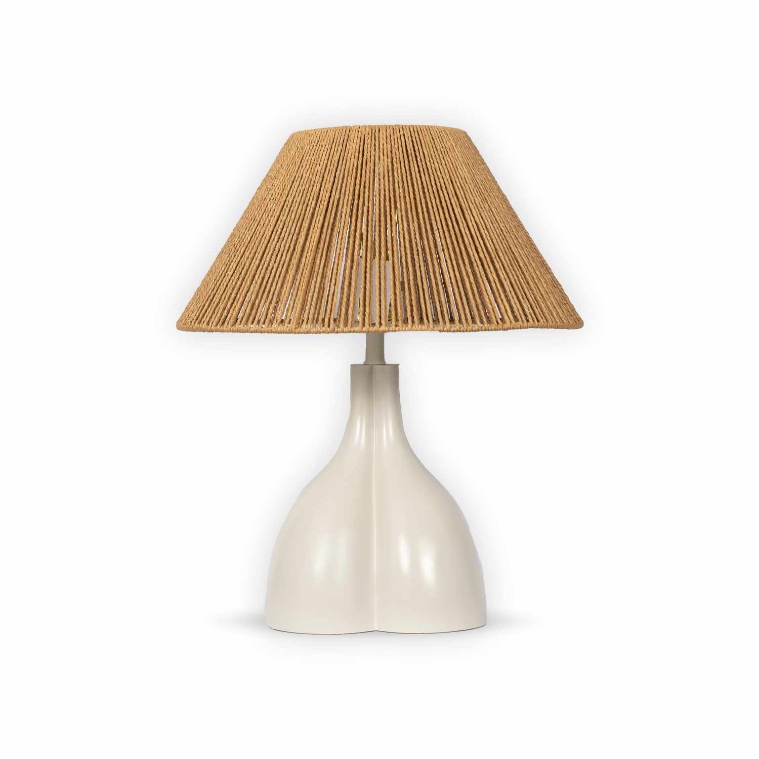 Aesthetic White Table Lamp