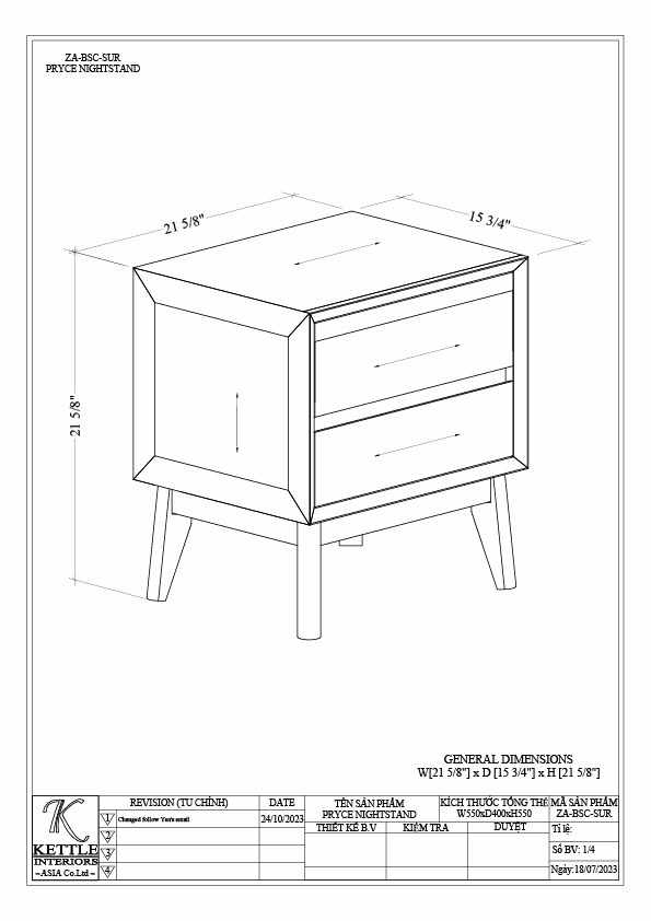 The Auroria Nighstand
