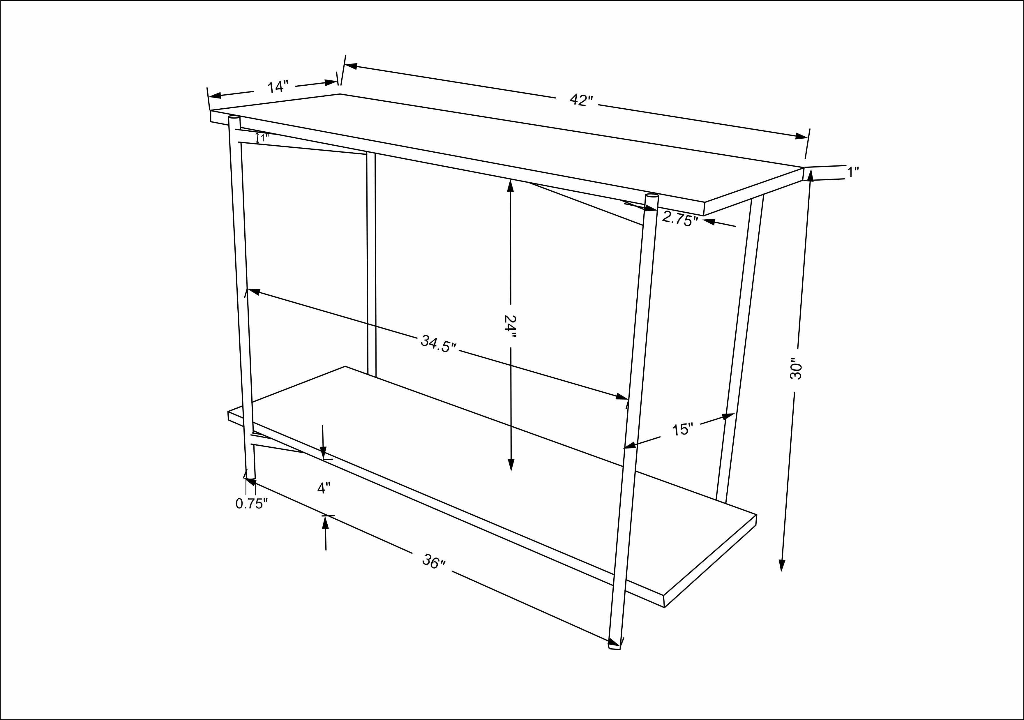 The Cadenza Console Table