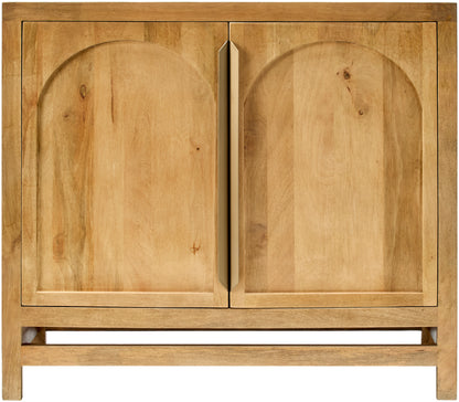 Odessa Natural Wood Cabinet