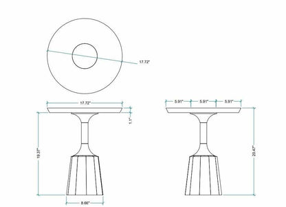 The Ferrara End Table