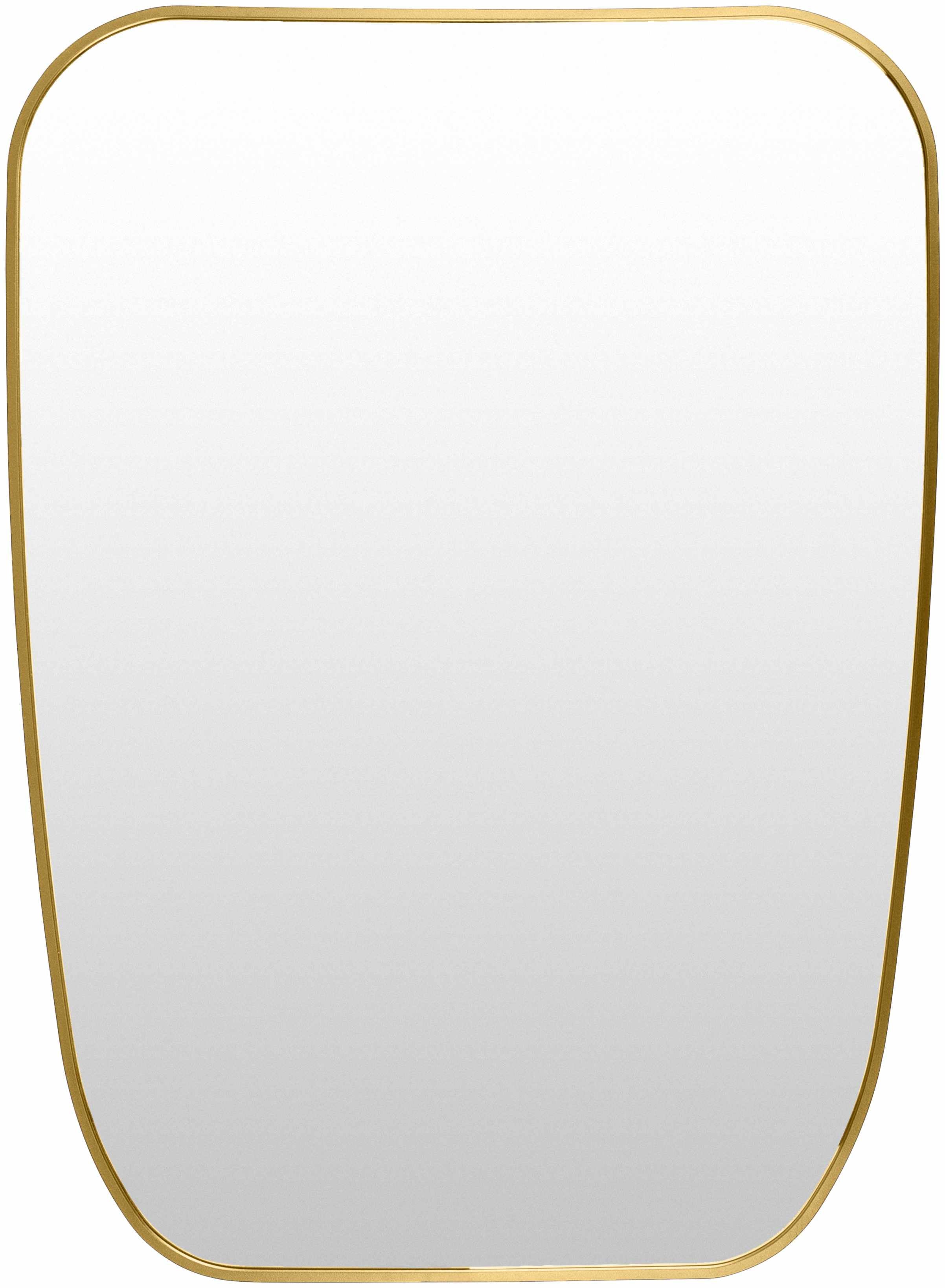 Isla Gold Aluminum Mirror