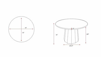 The Celeste Dining Table