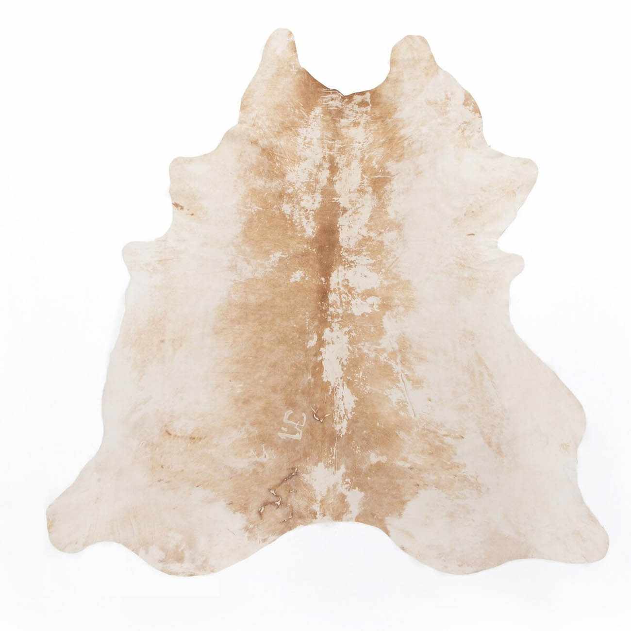 Four Hands Harland Modern Cowhide Rug - Natural Brown