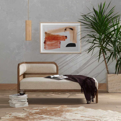 Four Hands Harland Modern Cowhide Rug - Natural Brown