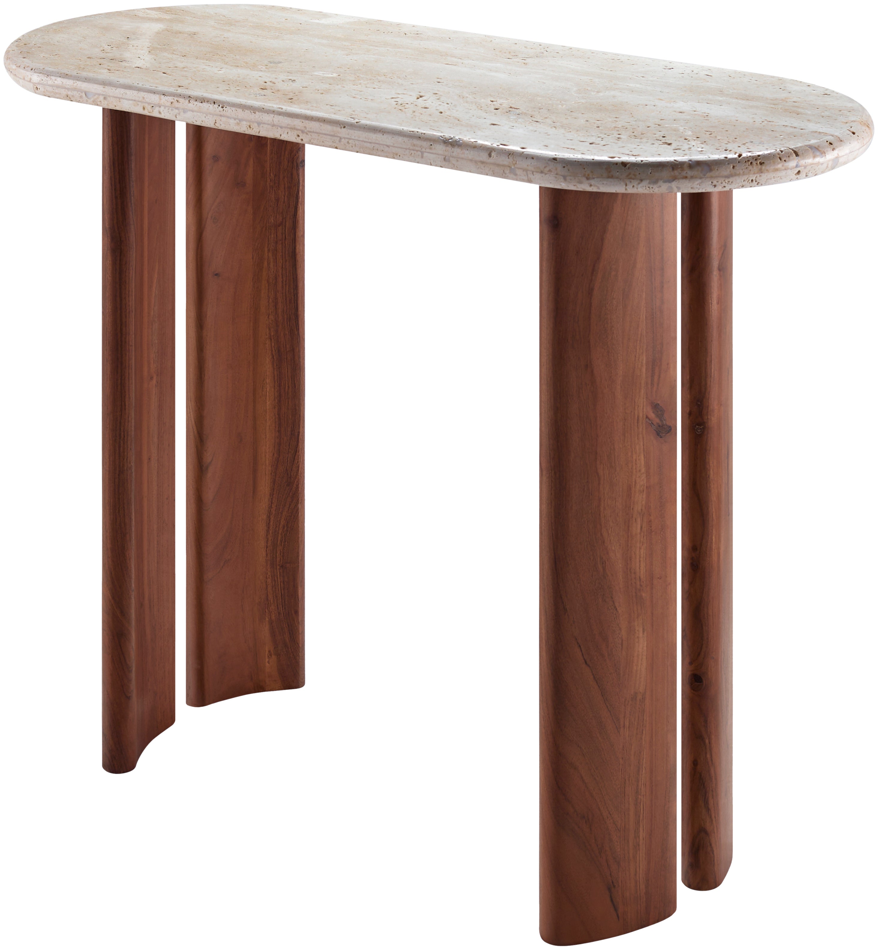 Sleek Elegant Wood Console Table