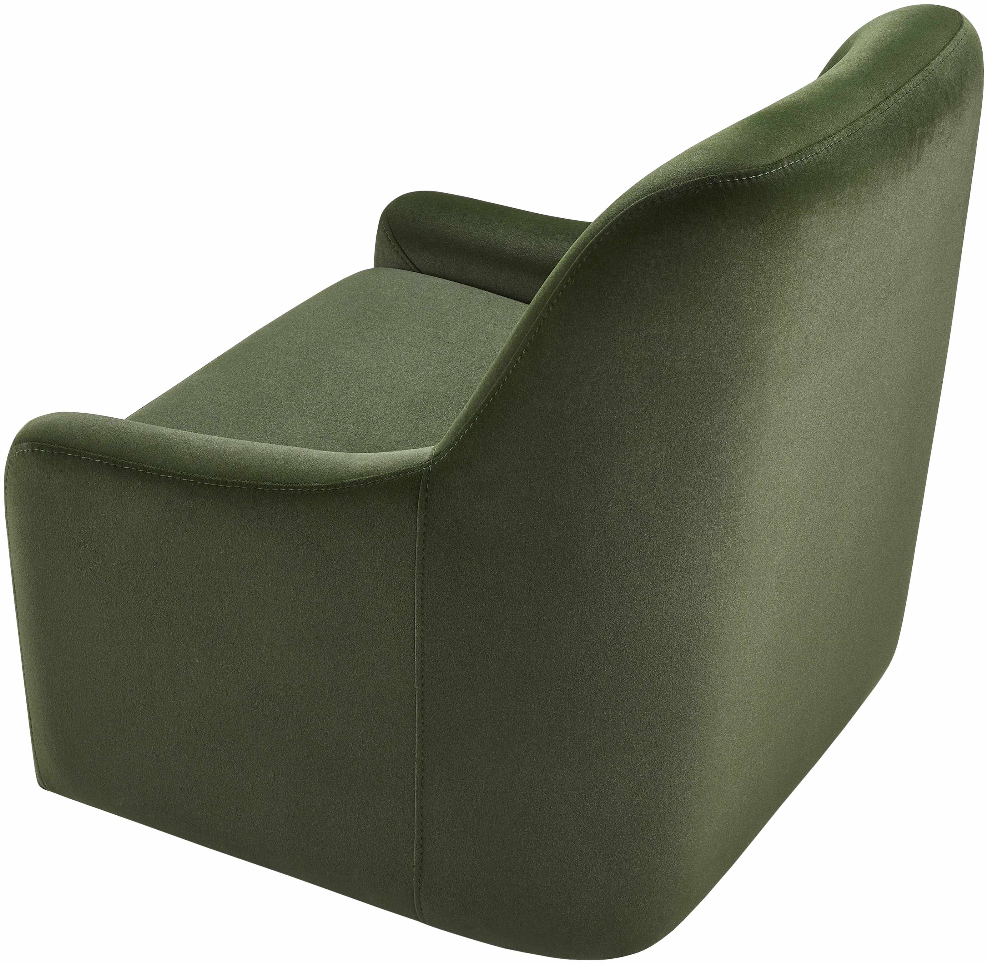 Madrid Dark Green Swivel Chair
