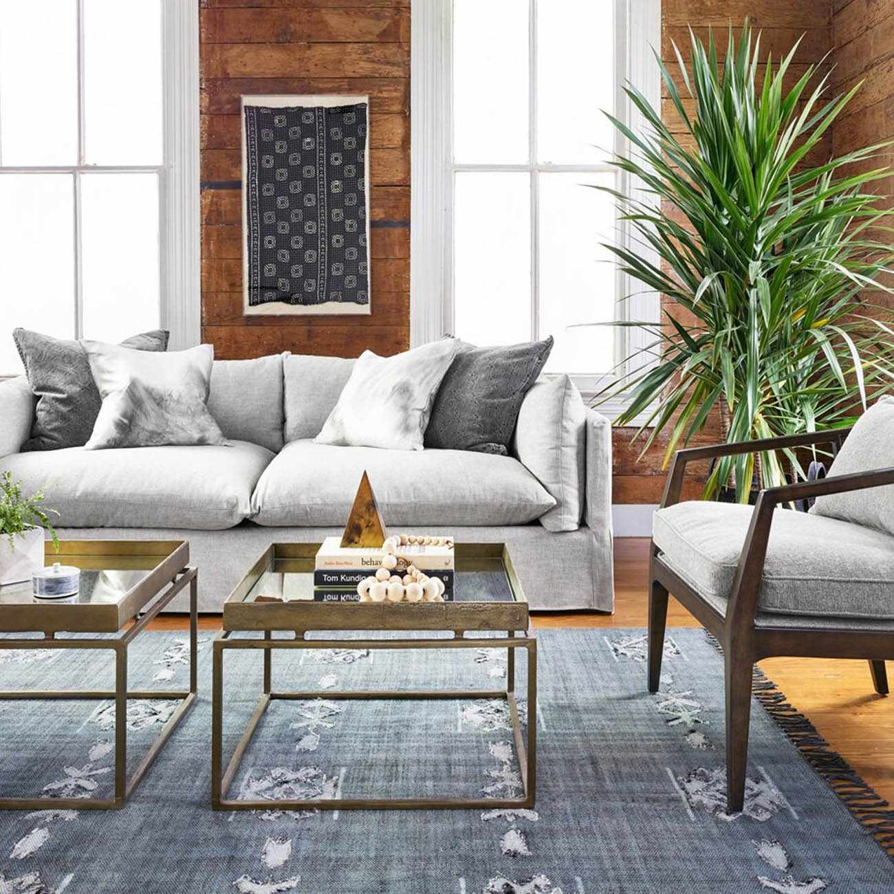 Four Hands Habitat Slipcover Sofa