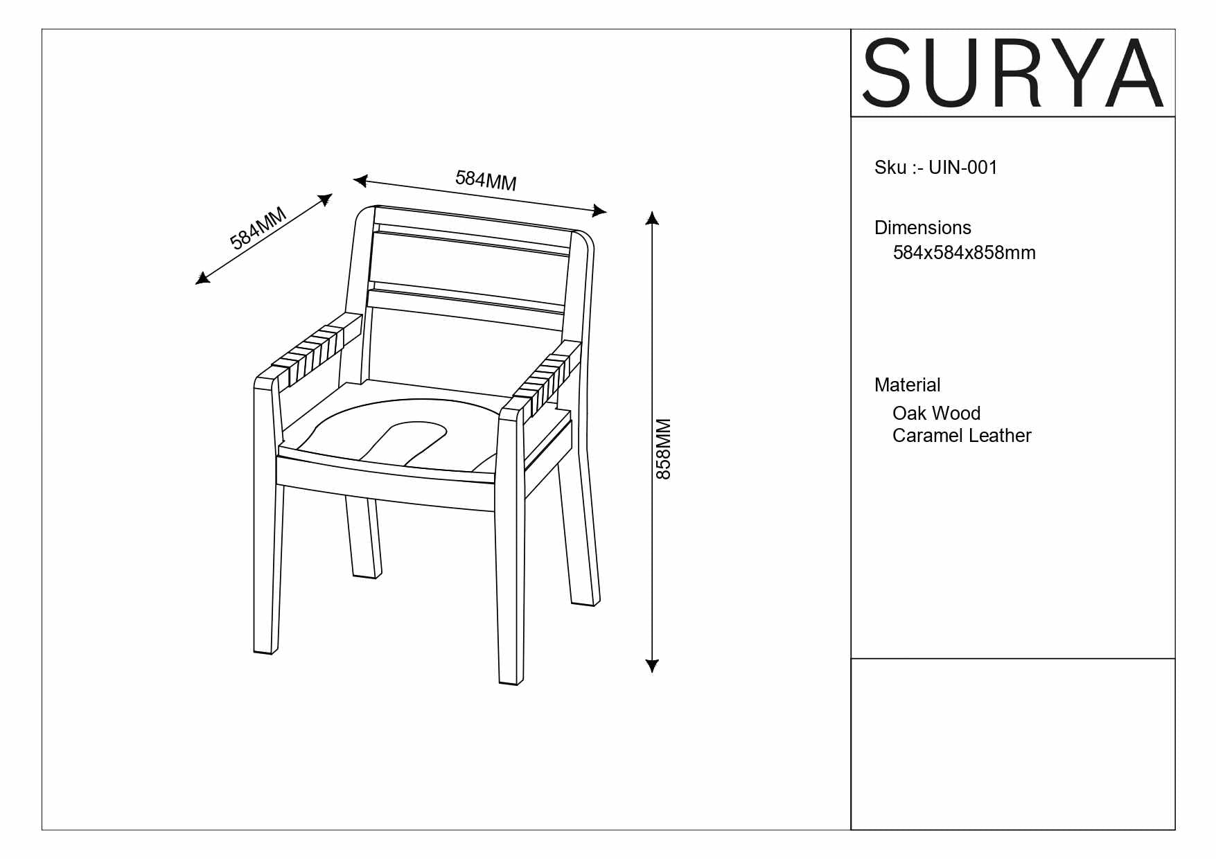 The Riverholt Dining Chair