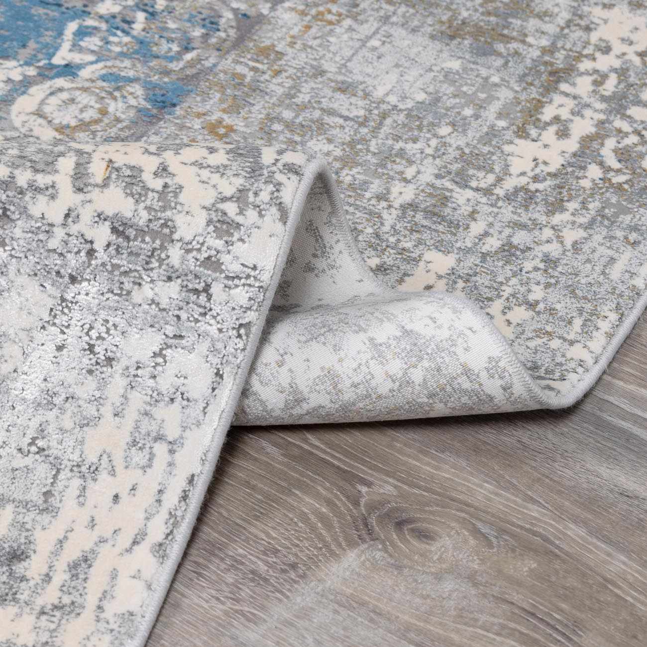 The Calion Faux Silk Rug
