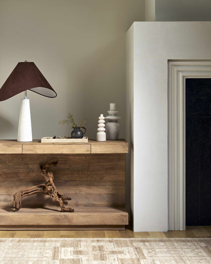 The Mahogany Console Table