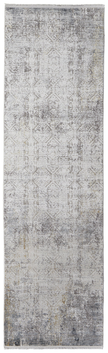 Cadiz Modern Abstract - Ivory/Taupe/Gray Area Rug