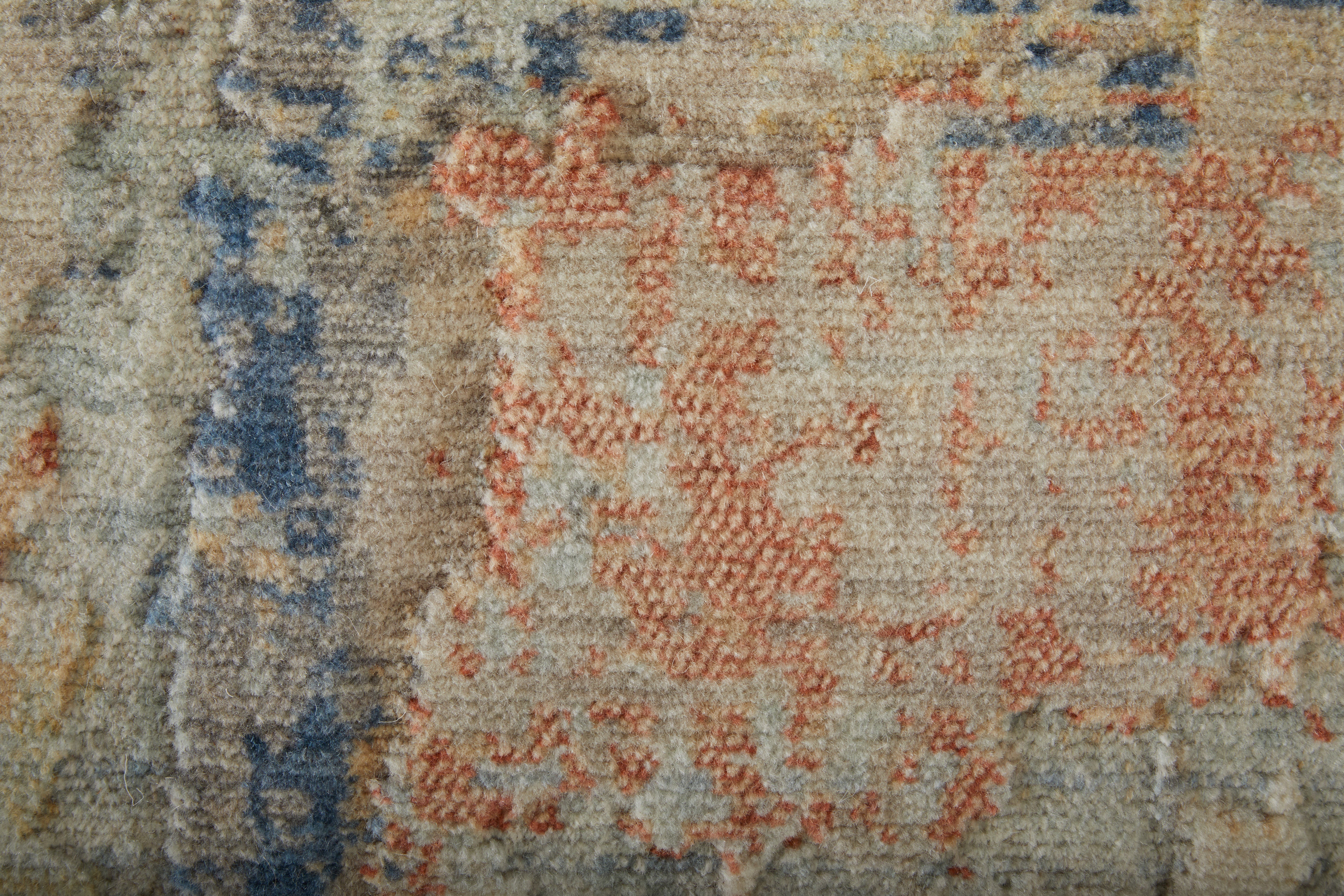 Jaxson Modern Abstract - Gray/Orange/Ivory Area Rug