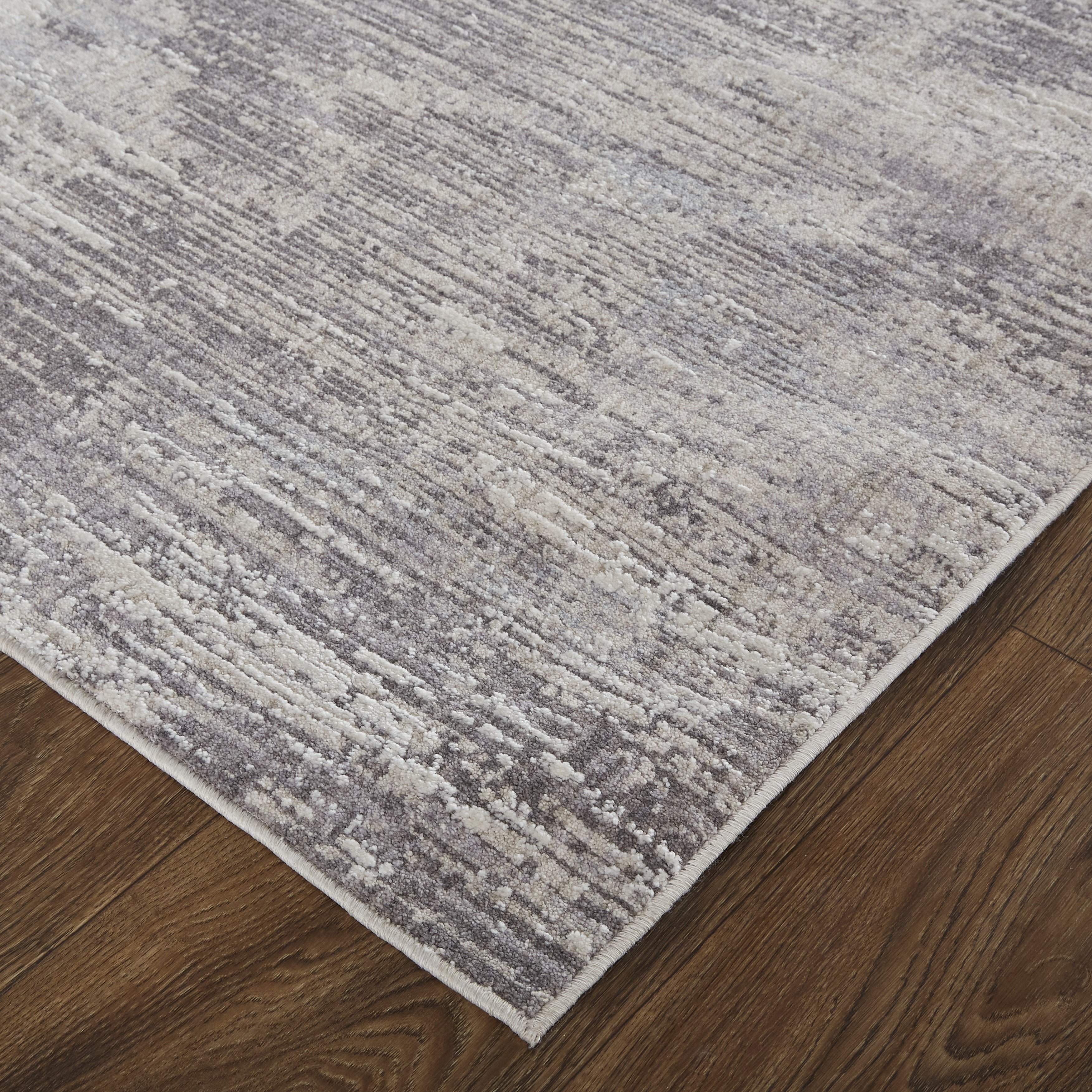 Lennon Transitional Abstract - Tan/Taupe/Gray Area Rug