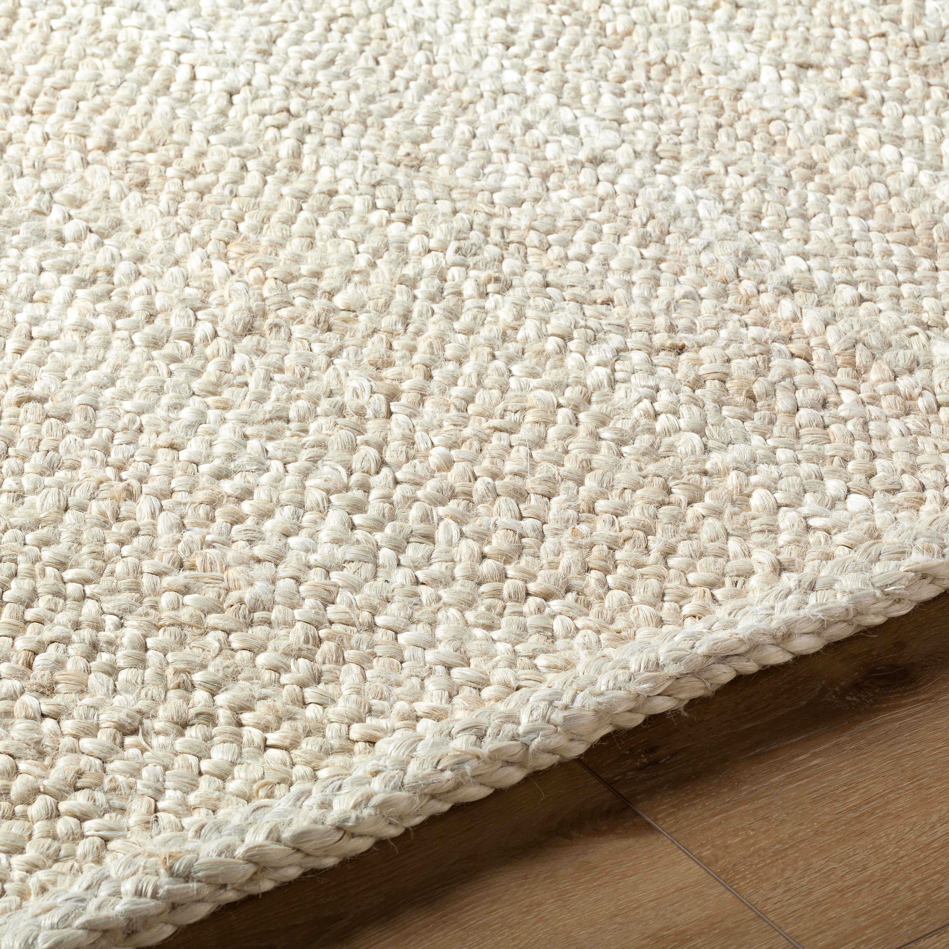 Elegant Hand Woven Jute Area Rug
