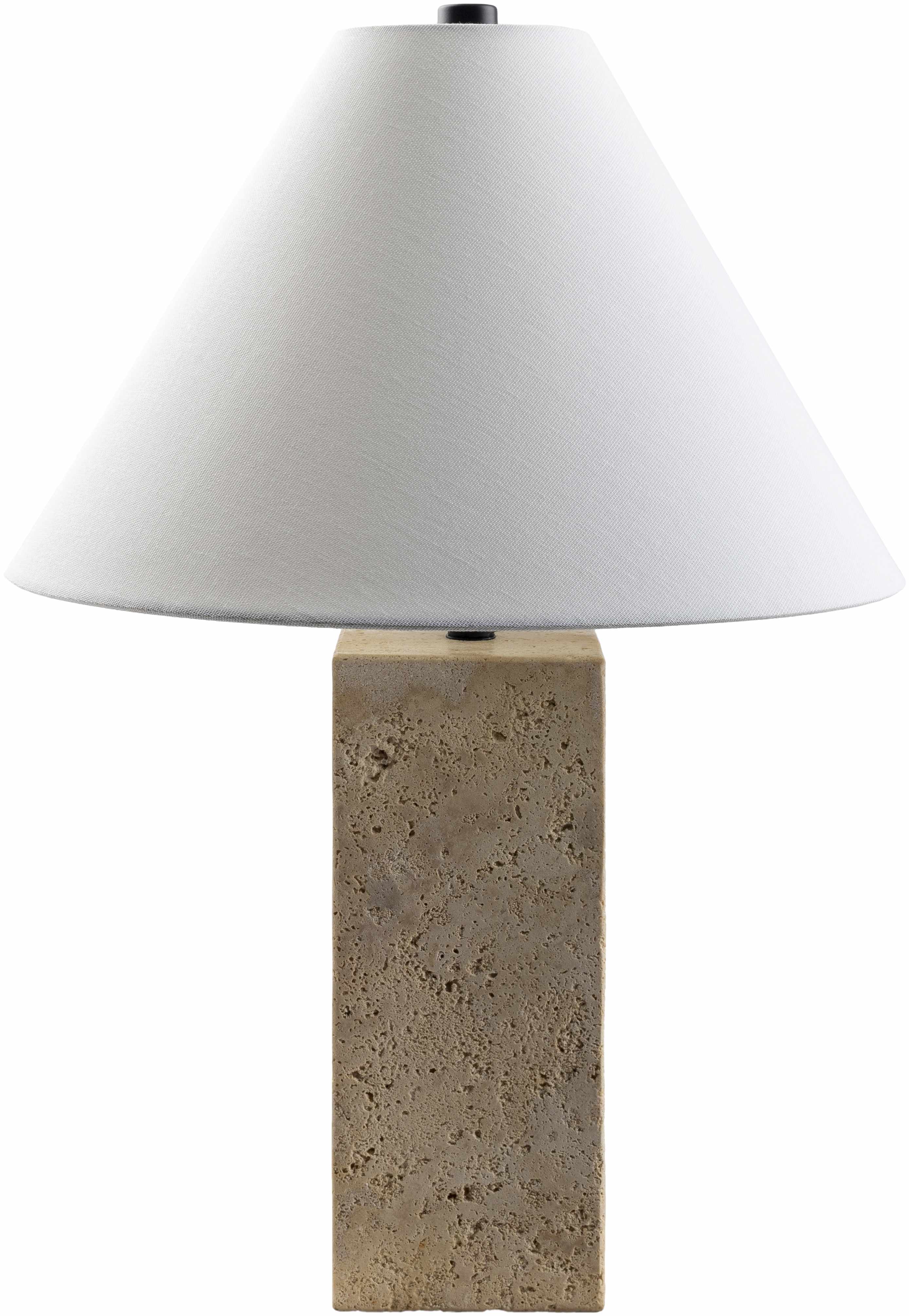 Limoges Travertine Table Lamp