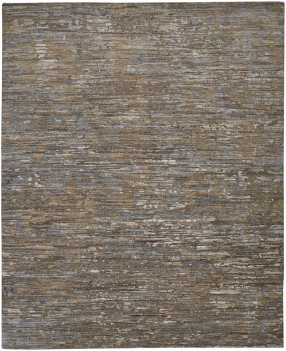 Conroe Modern Abstract - Brown/Gray Area Rug