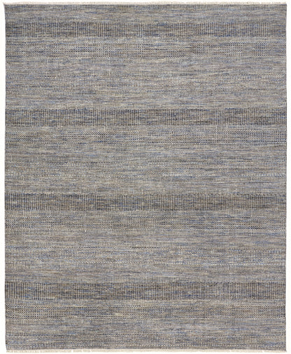 Janson Transitional Stripes - Silver Area Rug