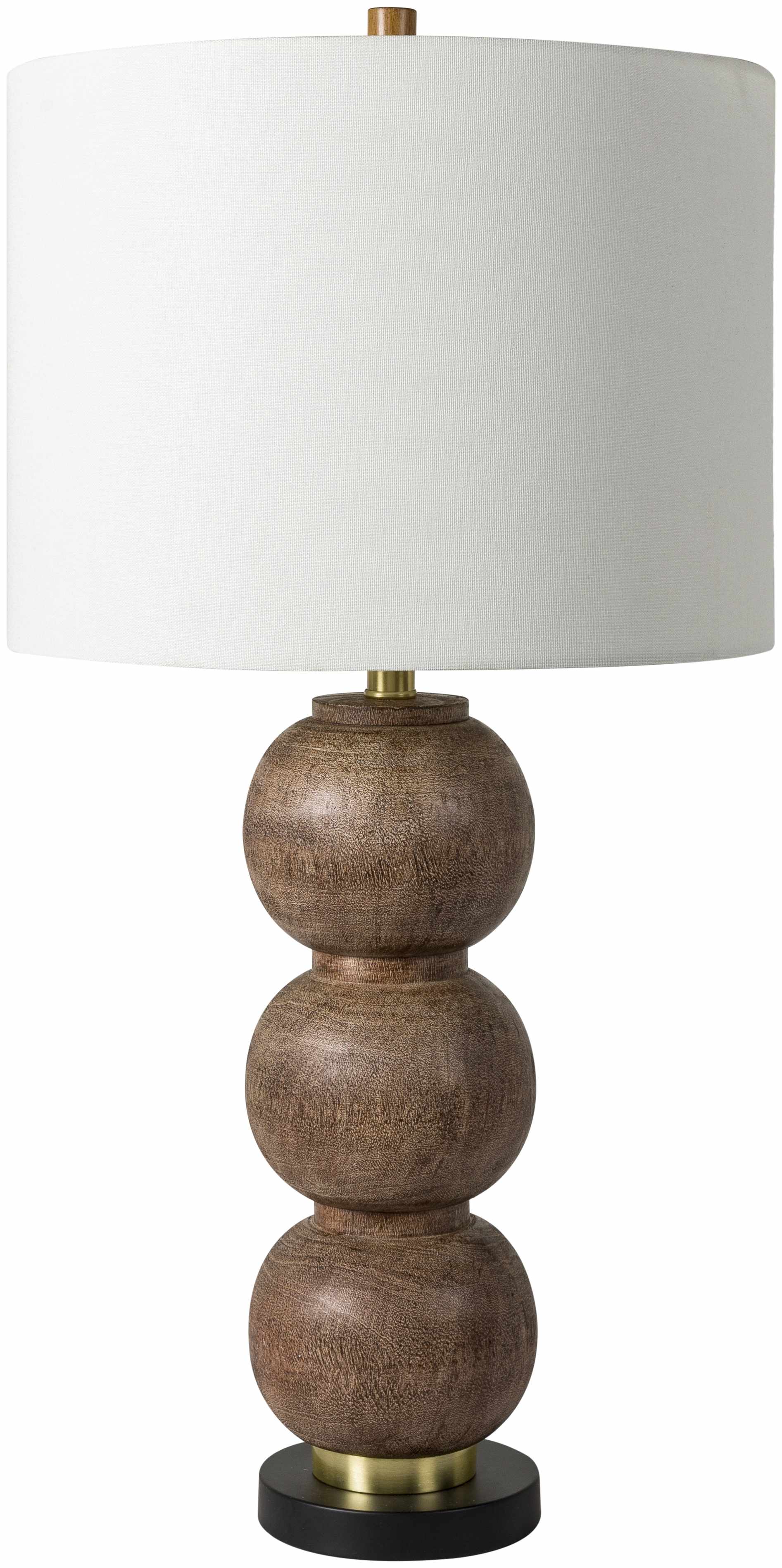 Resin Brown Table Lamp