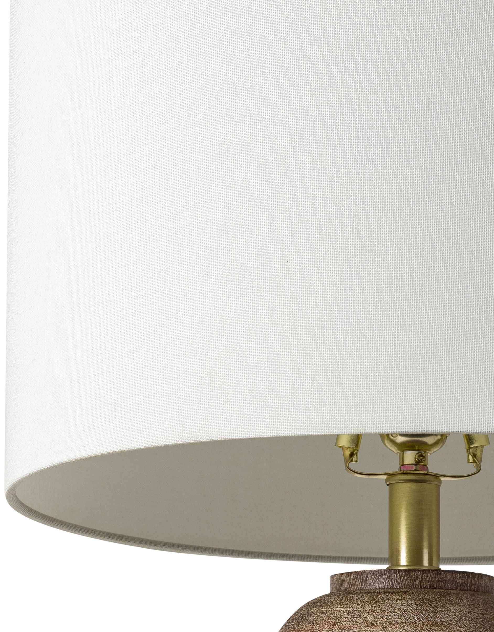 Resin Brown Table Lamp