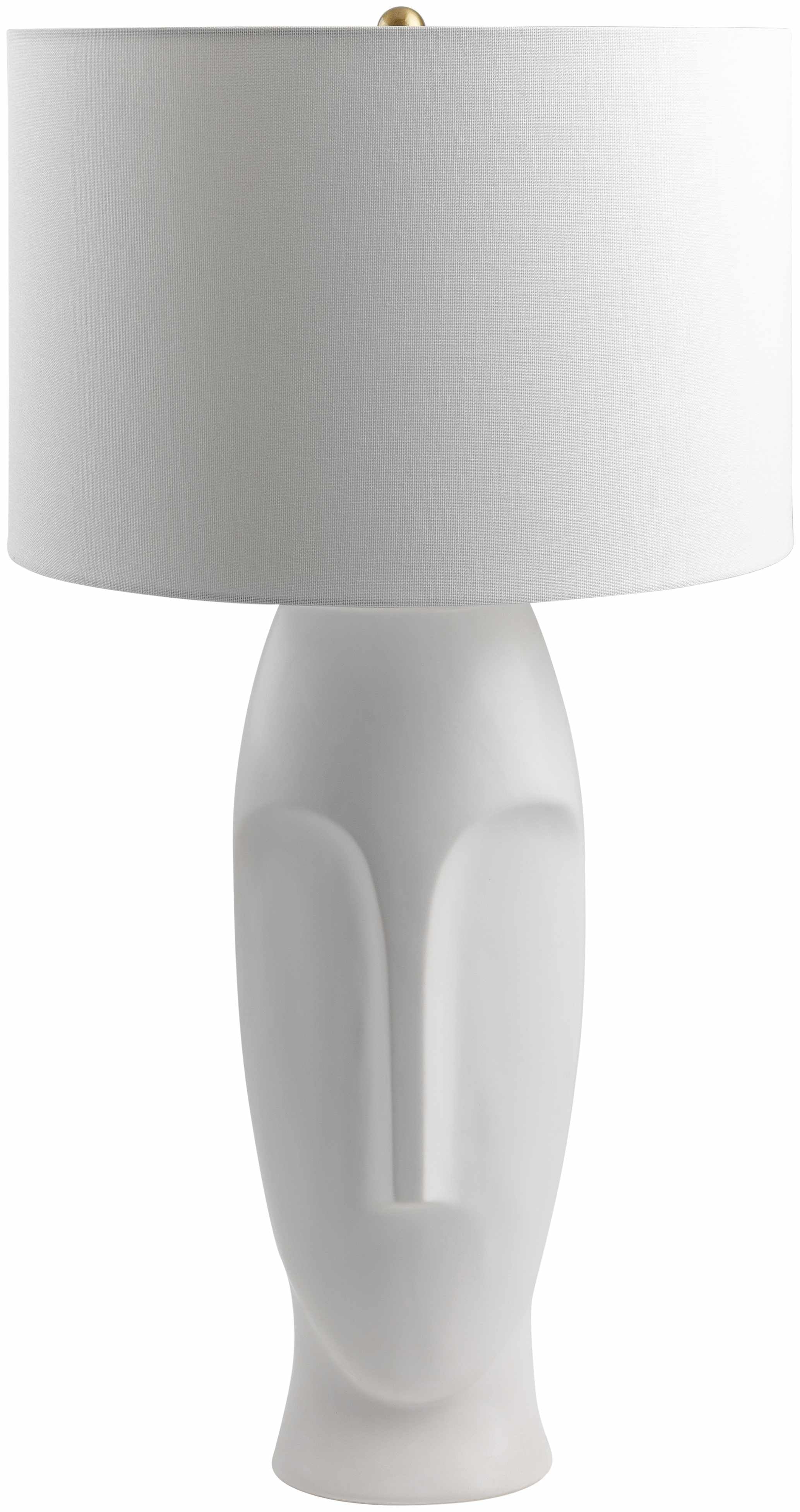 Cairo White Table Lamp