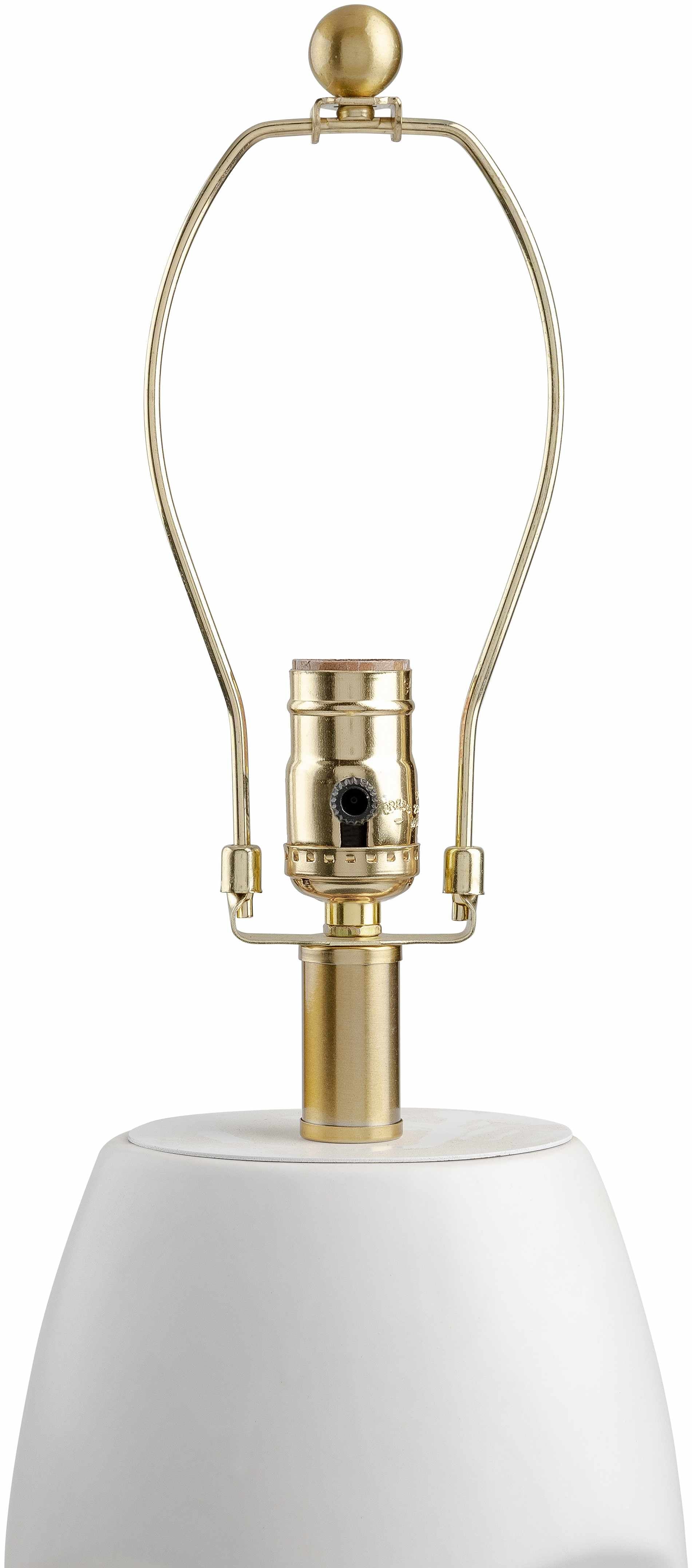 Cairo White Table Lamp