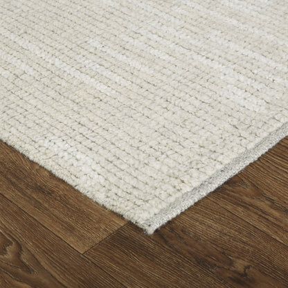 Alford Modern Solid - Ivory/Tan Area Rug