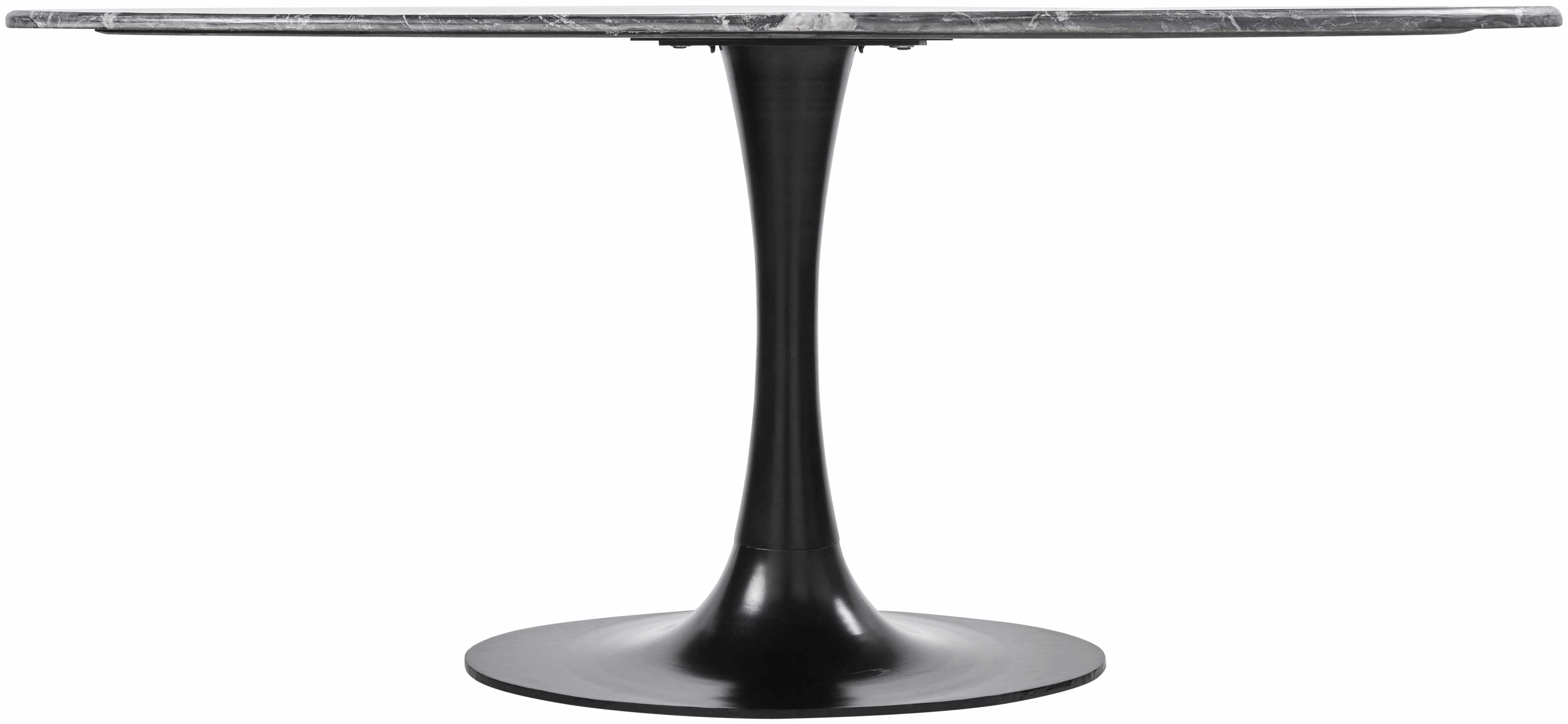 Riga Black Marble Dining Table
