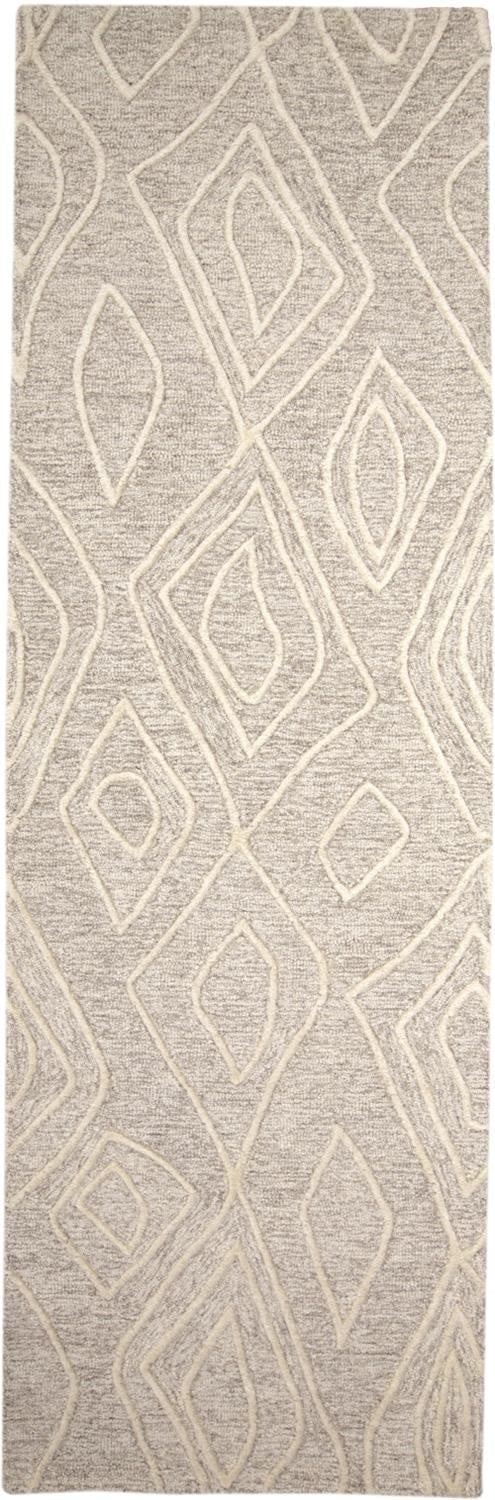 Enzo Transitional Diamond - Tan/Ivory Area Rug