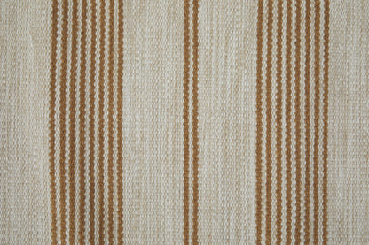 Duprine Transitional Stripes - Ivory/Taupe/Brown Area Rug