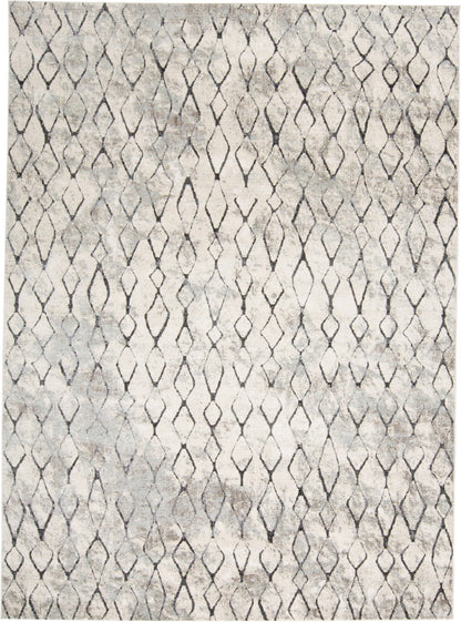 Kano Transitional Diamond - Ivory/Gray/Taupe Area Rug