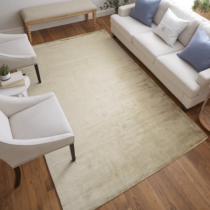 Marlowe Modern Chevron - Tan/Blue