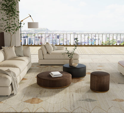 Kasbah Transitional Moroccan - Tan/Orange/Gray Area Rug